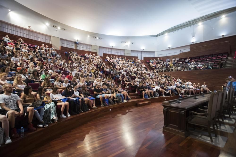 La Universitat de Valencia da la bienvenida a los Erasmus y estudiantes internacionales