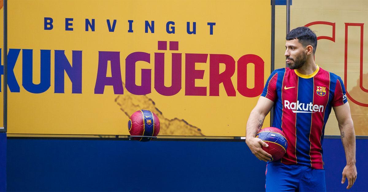 Sergio 'Kun' Agüero saboreó cada instante de su presentación