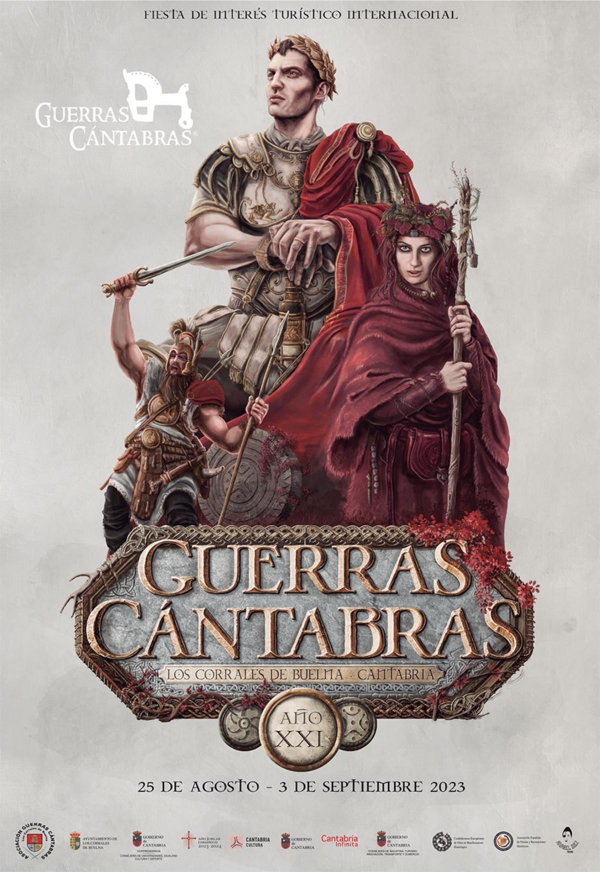 Guerras Cántabras se celebra del 25 de agosto al 3 de septiembre en Los Corrales de Buelna.