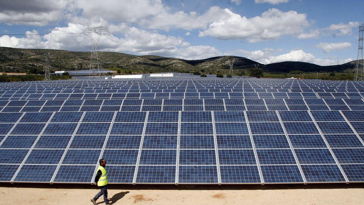 La planta solar de Beneixama