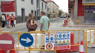Se inician las obras en la calle Begastri, una de las arterias principales de Cehegín
