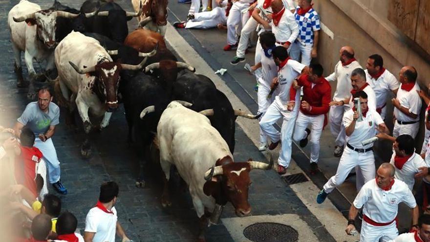 Los toros de Victoriano cumplen las expectativas en un encierro rápido y limpio