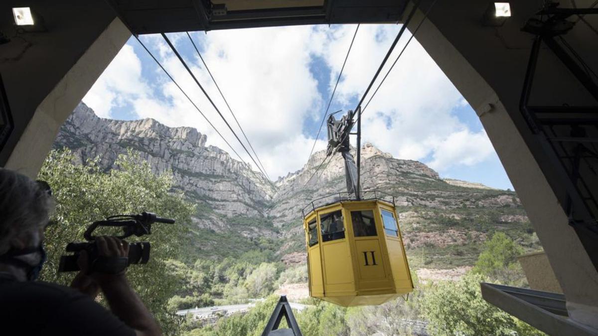 L’aeri de Montserrat estarà inactiu fins al 4 de febrer | ARXIU/OSCAR BAYONA