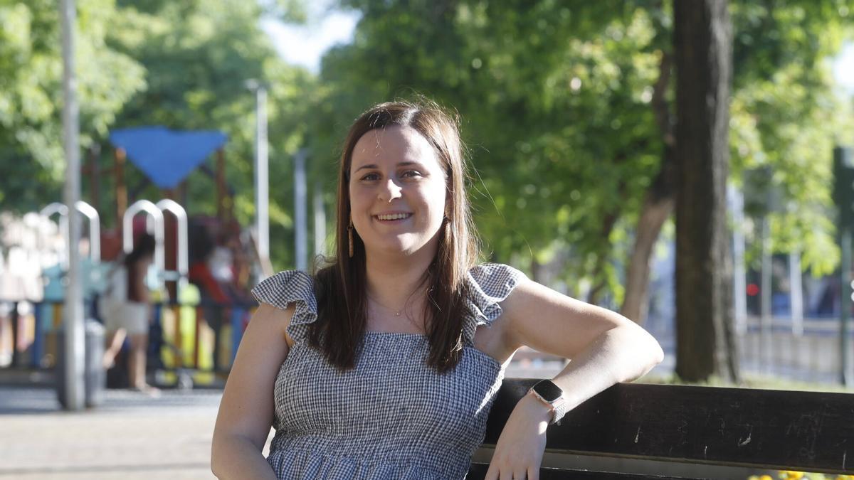 Elena Expósito, estudiante de FP