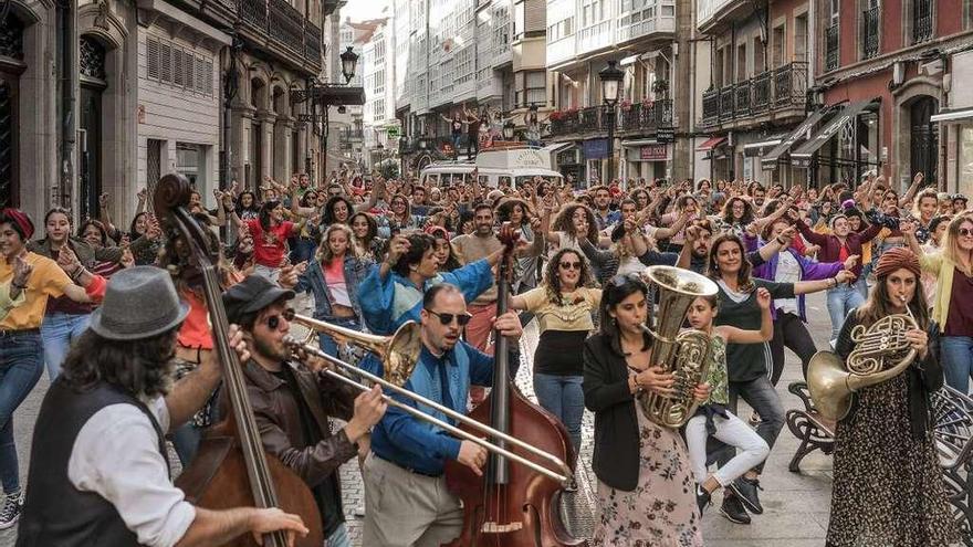 El nuevo &#039;spot&#039; de Gadis se rodó en Méndez Núñez y el Playa