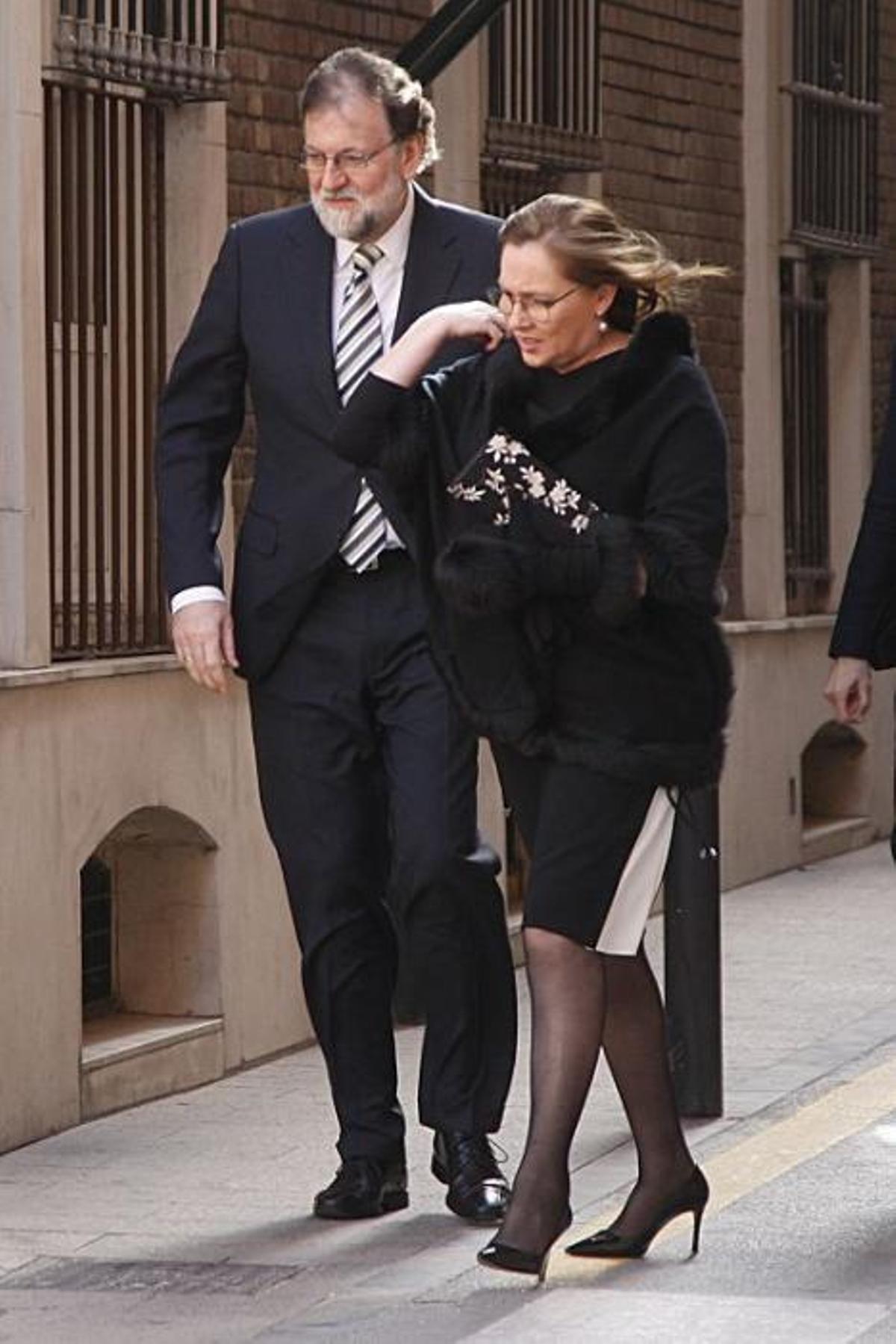 Mariano Rajoy acude a una boda en Cartagena