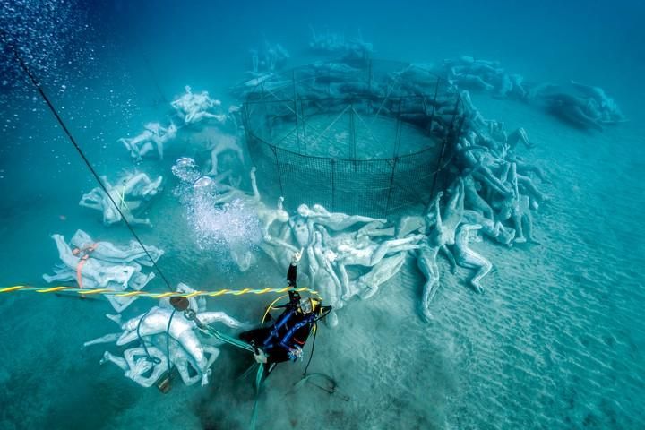 El museo submarino de Lanzarote se inaugura