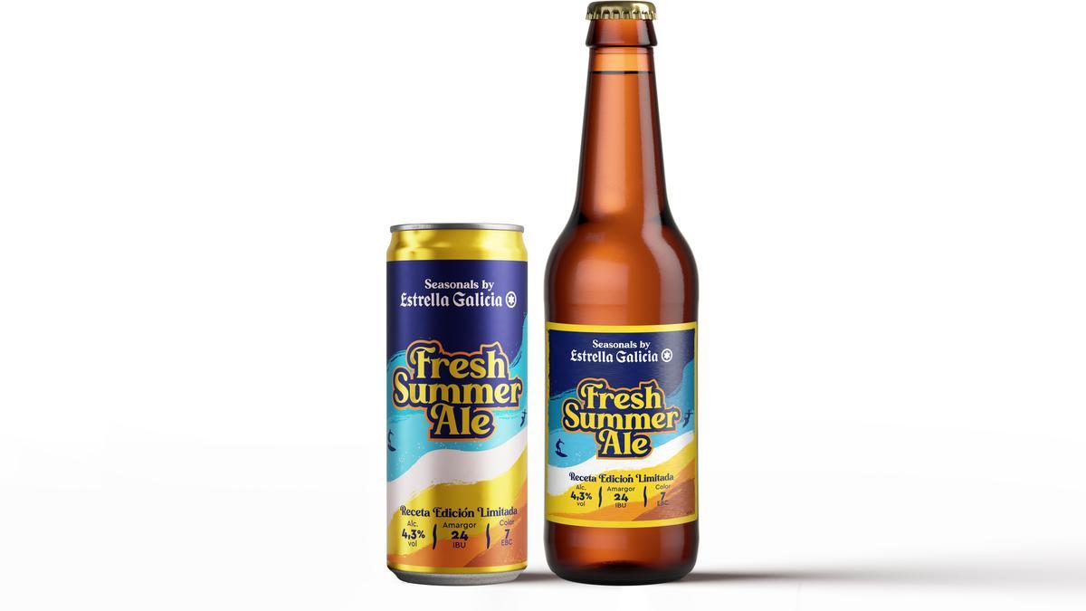 'Estrella Galicia Fresh Summer Ale' está disponible a partir de hoy en dos formatos