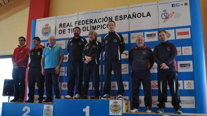 Nueve medallas para los tiradores del Club Principado en la Copa de España