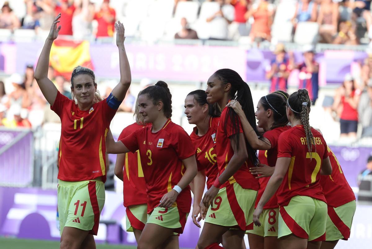 Fútbol Femenino. Brasil - España Fútbol Femenino. Brasil - España