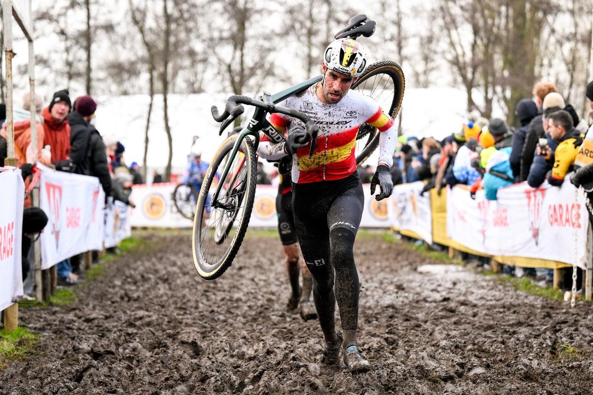 Felipe Orts, una de las grandes estrellas de la Copa del Mundo de ciclocrós.