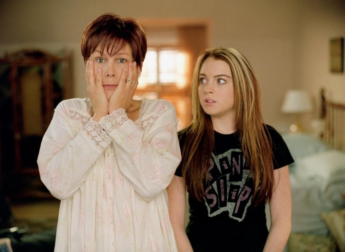 Jamie Lee Curtis y Lindsay Lohan en 'Ponte en mi lugar'