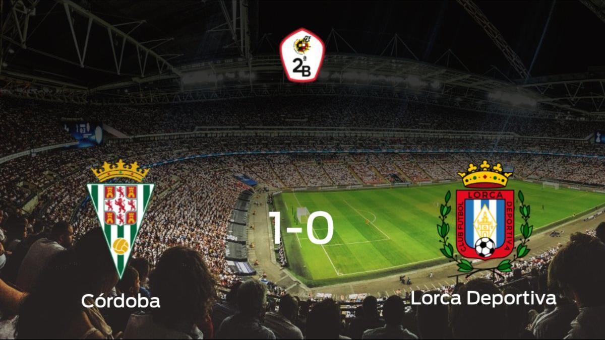 El Córdoba se hace fuerte en casa y consigue vencer al Lorca Deportiva (1-0)