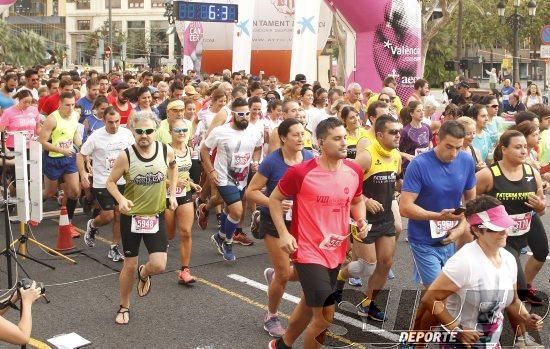 Búscate en la galería de la jornada contra el cáncer en Valencia