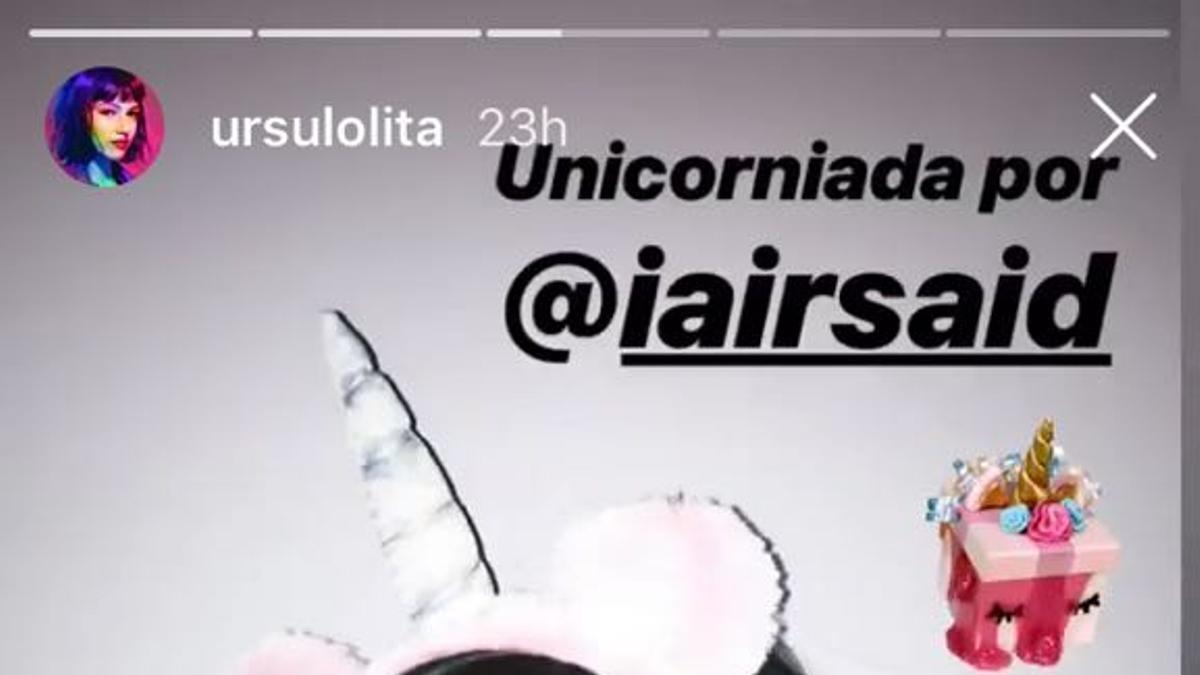 Úrsula Corberó celebra su cumpleaños vestida de unicornio