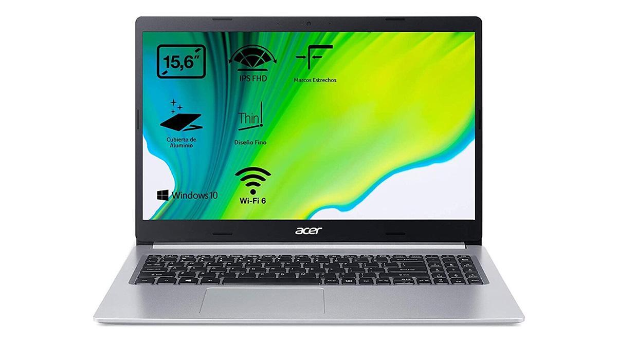 El Acer Aspire 5 A515-55.