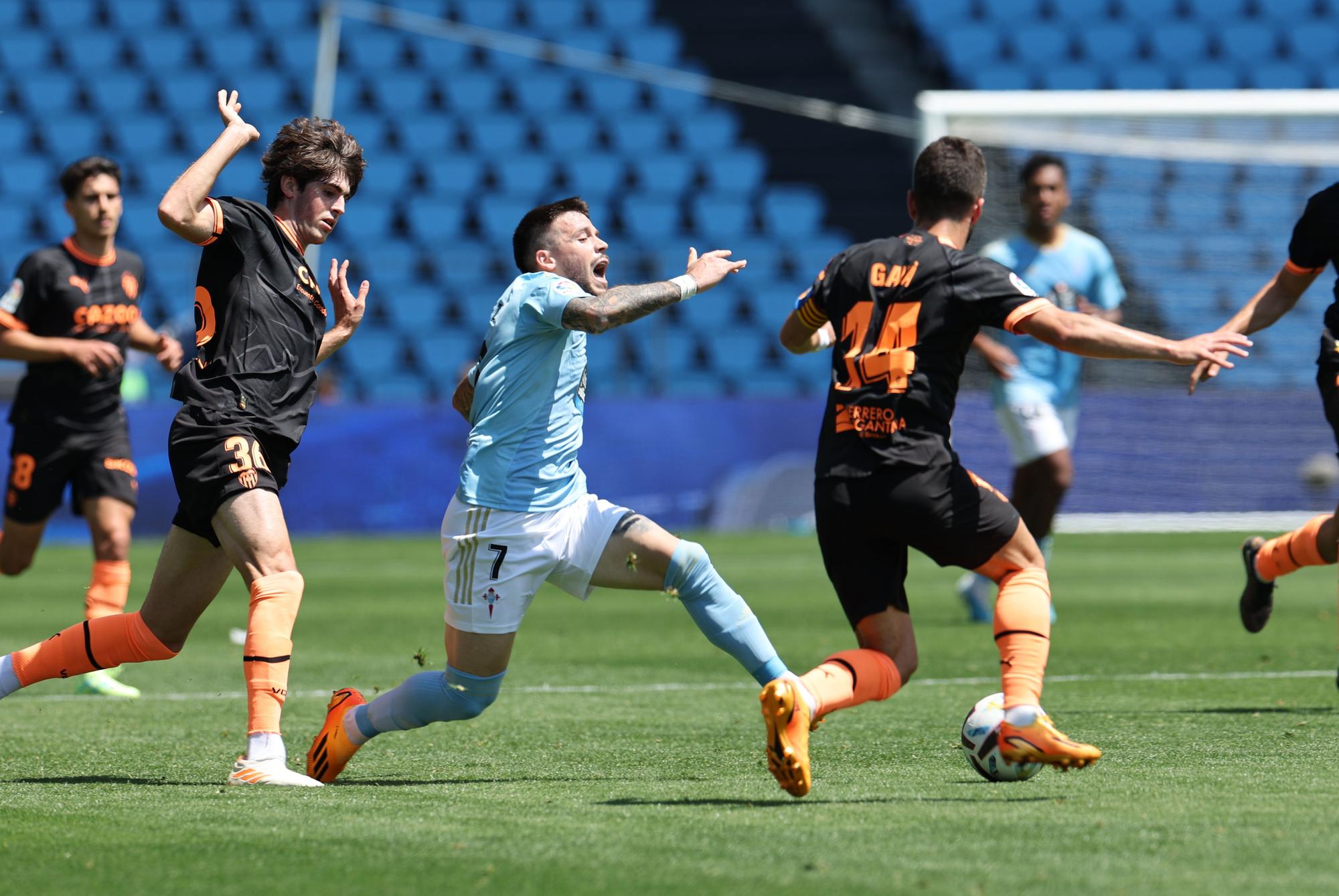 Las mejores imágenes del Celta - Valencia