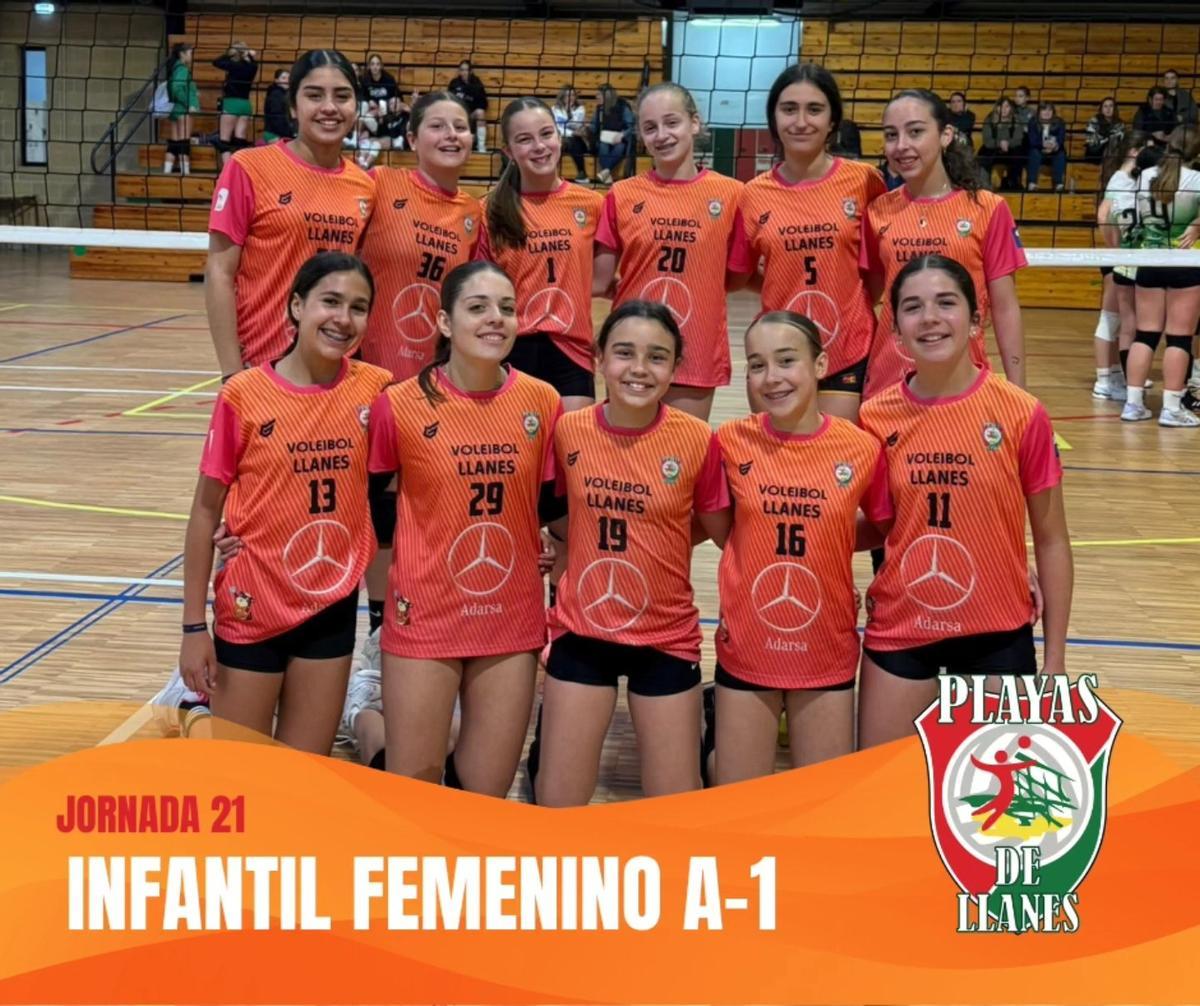 Equipo infantil de Playas de Llanes.