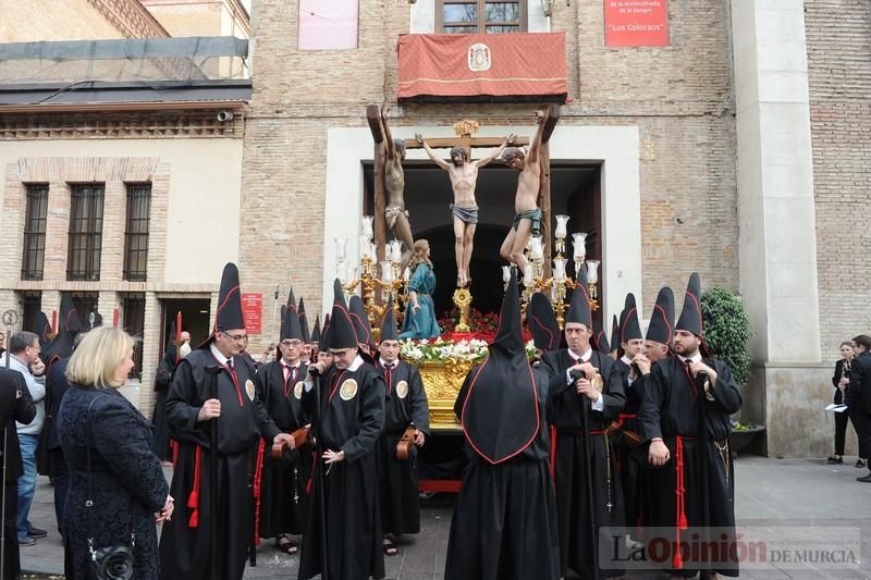 Procesión de la Soledad del Calvario en Murcia