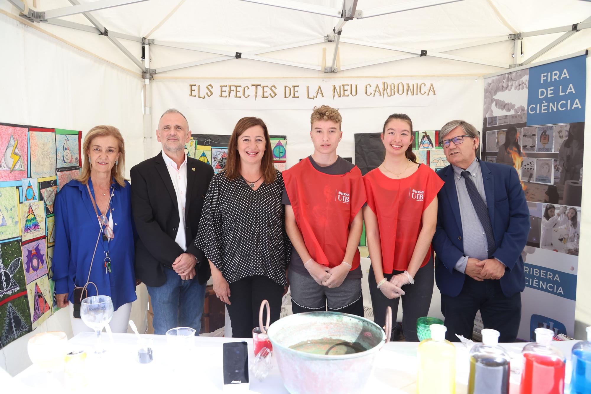 Las fotos de la mayor feria de divulgación científica de Baleares, que hoy ha inaugurado la UIB