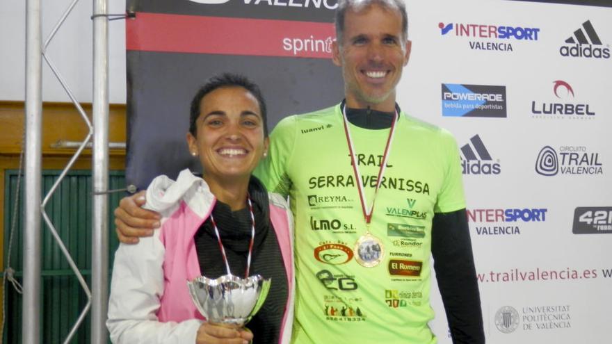 Xavier Tomàs y Claudia Guillén se imponen en el tercer Trail de Navarrés