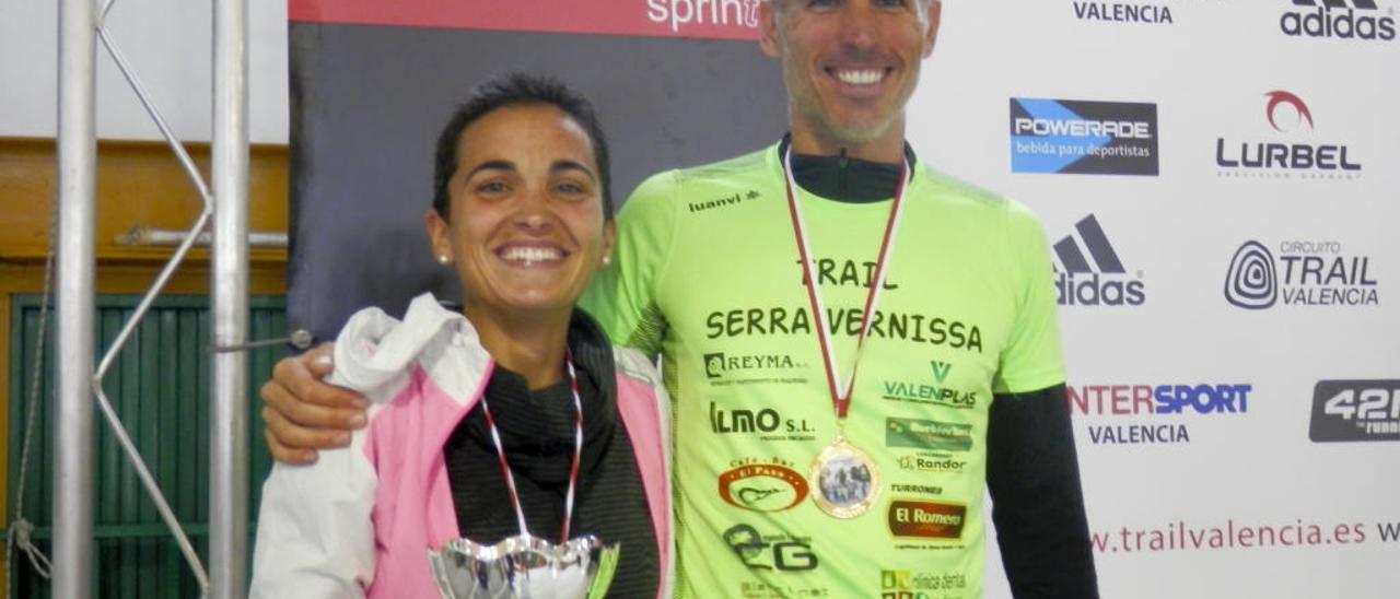 Xavier Tomàs y Claudia Guillén se imponen en el tercer Trail de Navarrés