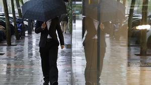 Lluvia en Madrid