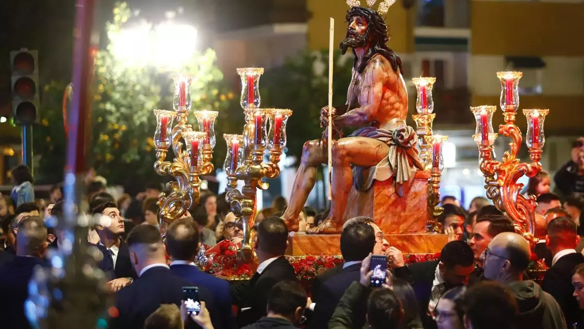 Vuelve al culto el Señor de la Coronación de Espinas