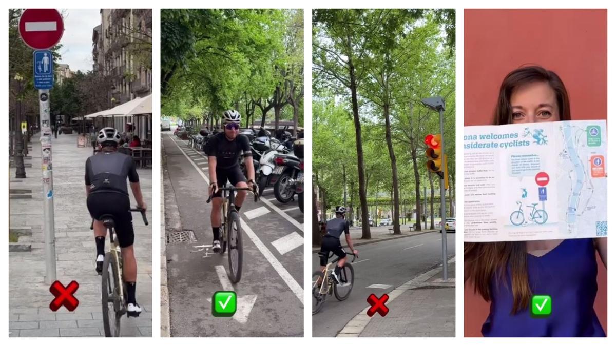Algunes parts del vídeo a Instagram.