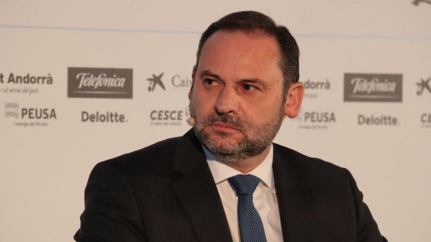 El ministre de Foment en funcions, José Luis Ábalos.