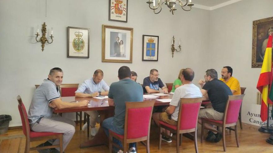 La sesión plenaria de la mancomunidad. | A. O.