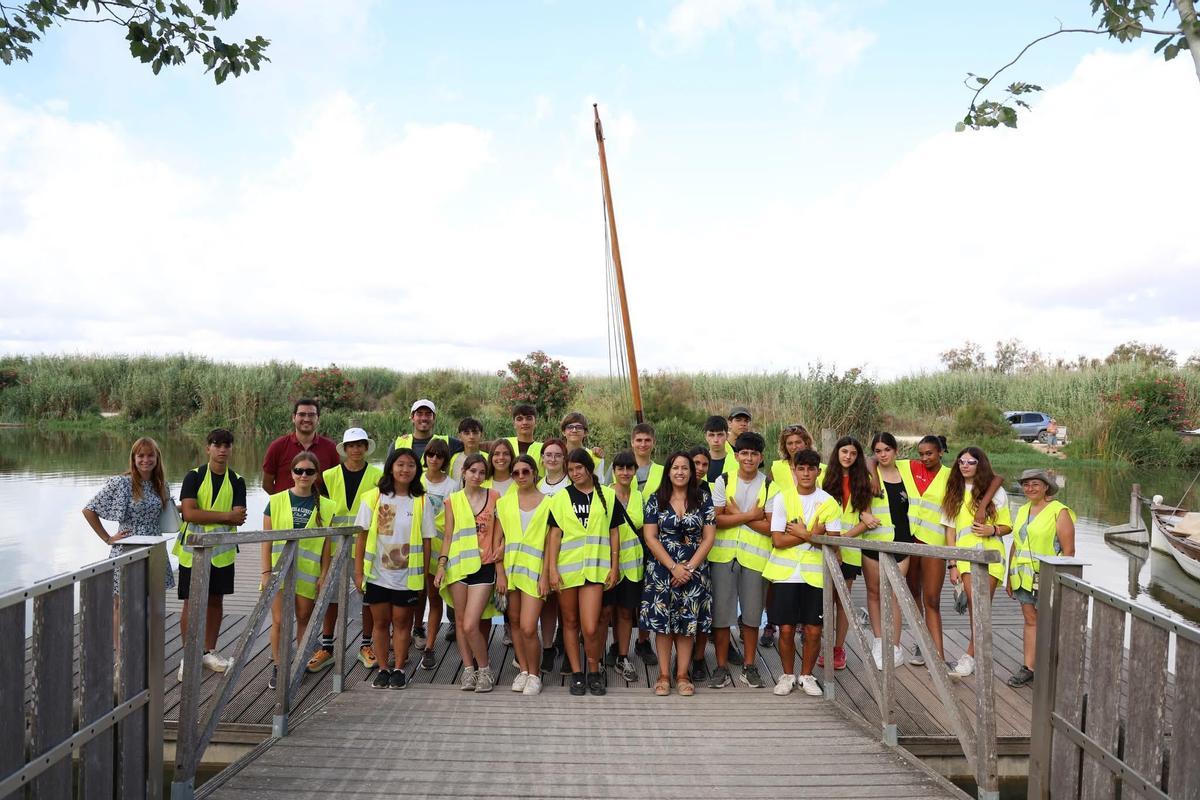 Imagen de archivo del campo de voluntariado en la edición de 2024.