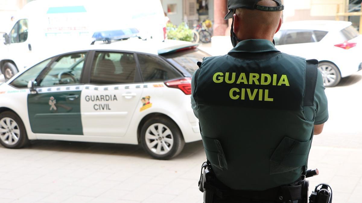 Un agente de la Guardia Civil.