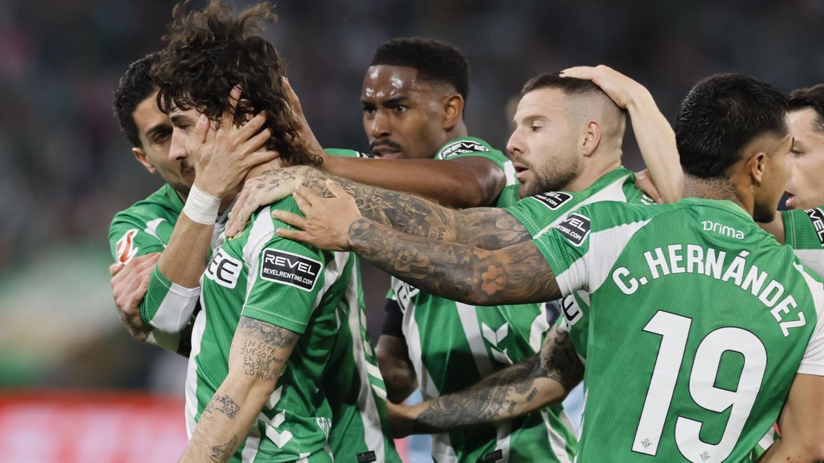 El Betis se recompone en la segunda parte ante el Celta y mantiene la ...