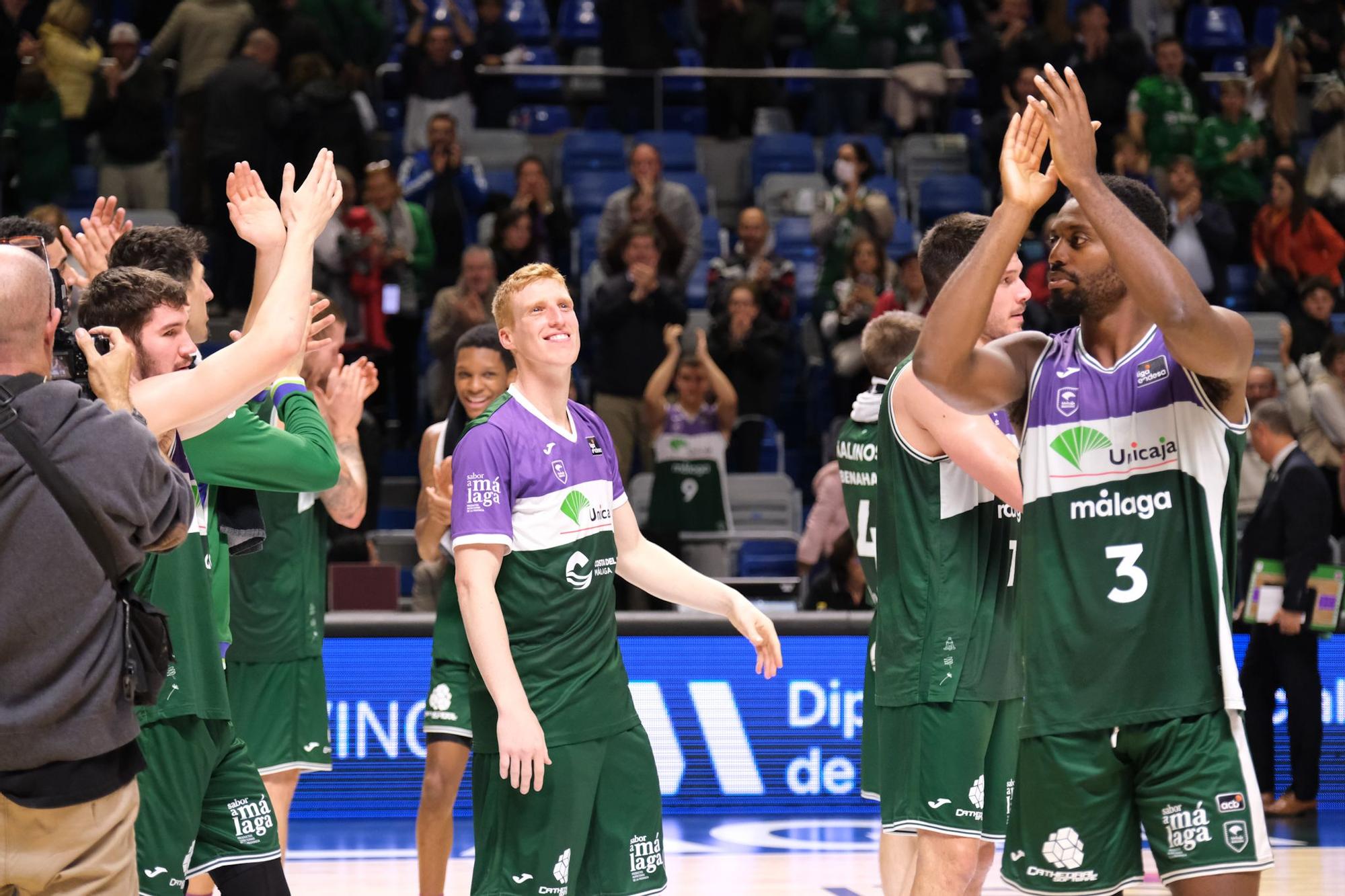 El Unicaja - Casademont Zaragoza de la Liga Endesa, en imágenes