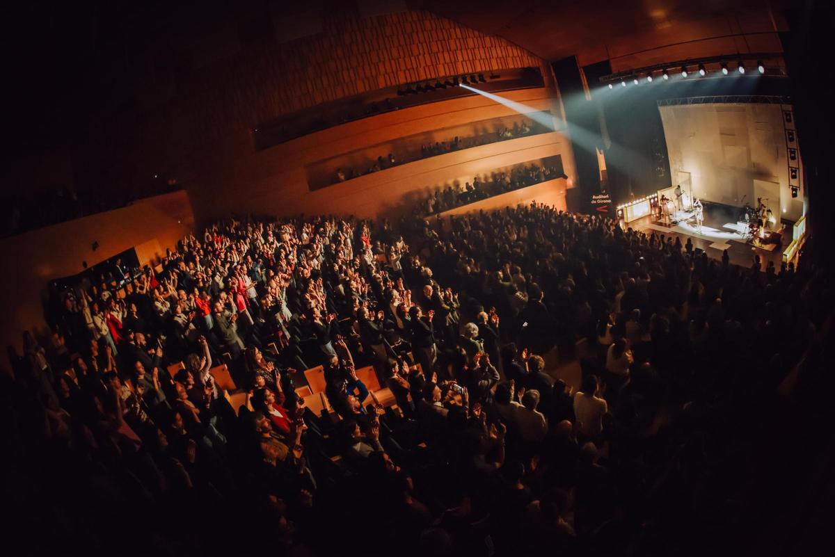 L'Auditori ple, en el concert de cloenda del festival, aquest divendres.
