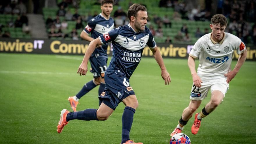 Juan Mata, líder del vestuario en su nueva vida en el fútbol australiano.