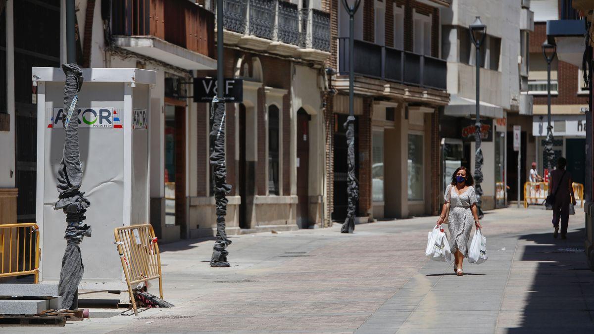 Aspecto de la calle Duque de Fernán Núñez tras las obras realizadas.