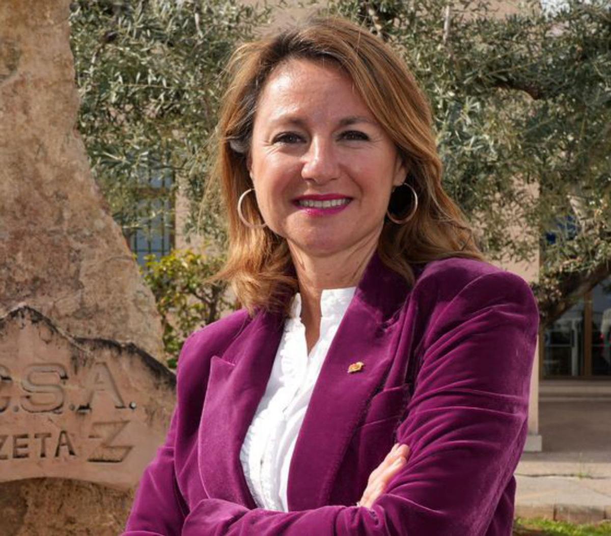 La alcaldesa Begoña Carrasco. | | GABI UTIEL