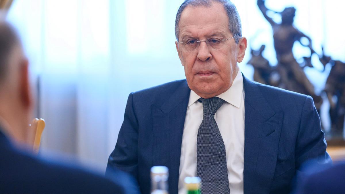 El ministro de Exteriores ruso, Serguéi Lavrov.