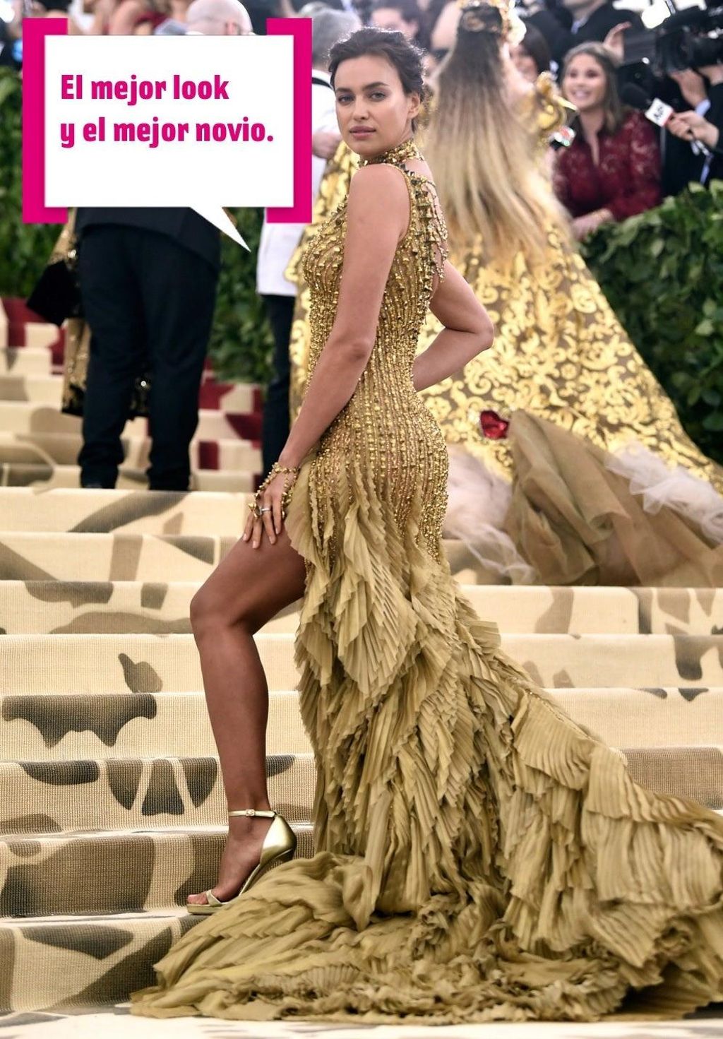 Irina Shayk tiene el mejor look y el mejor novio (Gala Met 2018)