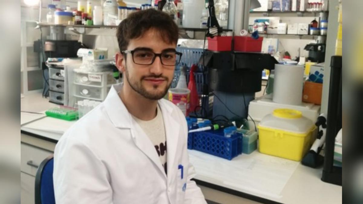 Pablo López está desarrollando en Tarragona su carrera como investigador, que prolongará el próximo curso en Inglaterra.