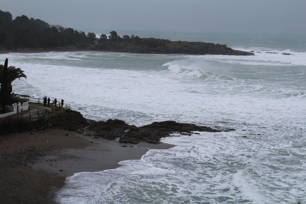 El temporal castiga la costa empordanesa