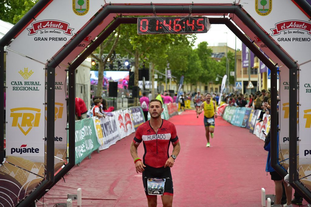 Llegada del triatlón de Fuente Álamo (I)