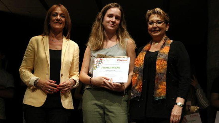 La guanyadora del premi Andra Soler.