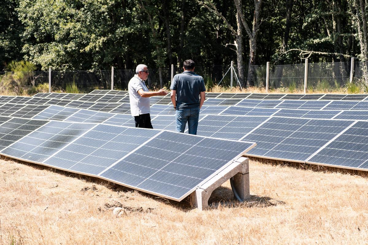 Una de las plantas de Robleda Energía