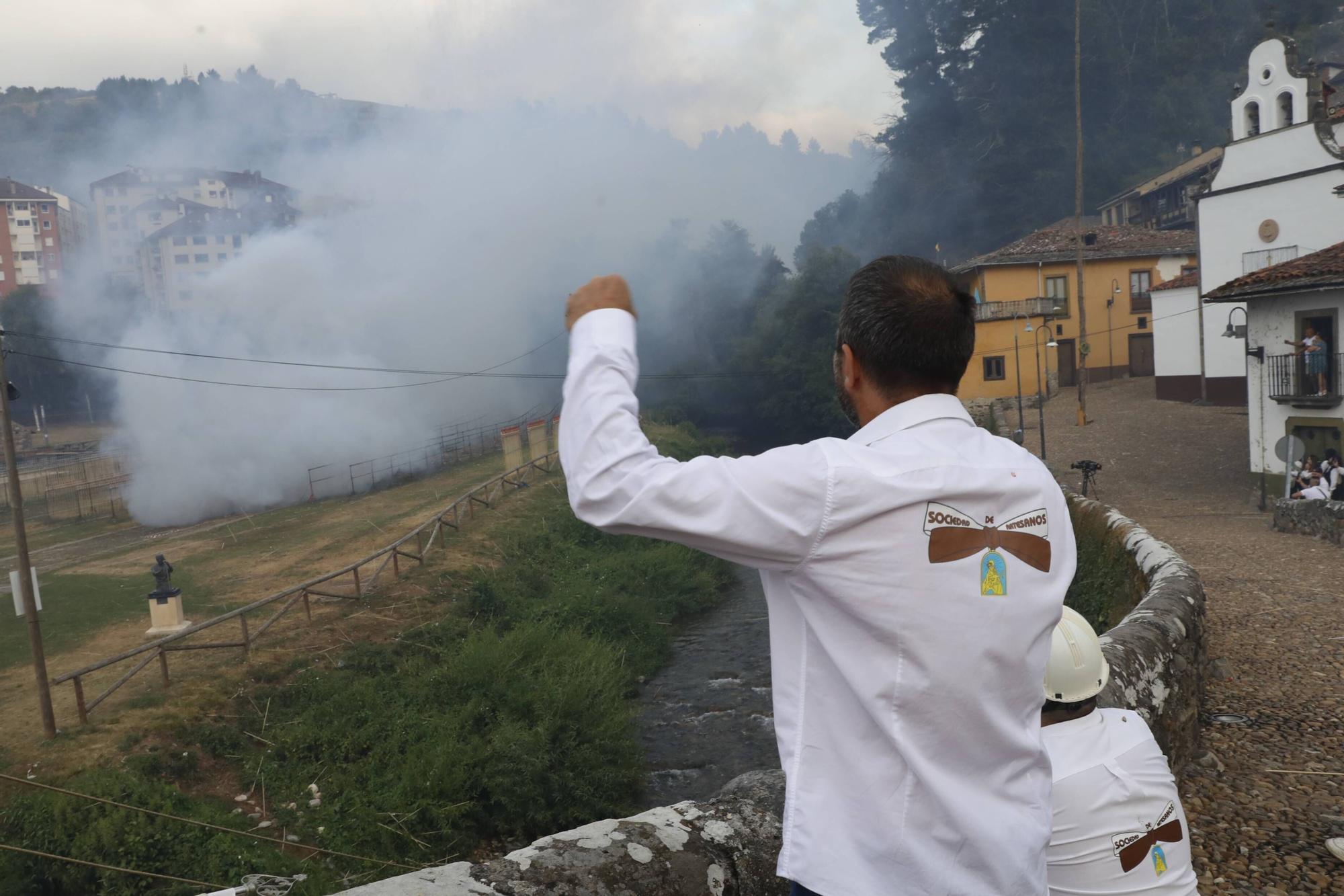 En imágenes: así se vivió El Carmen en Asturias