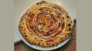 Aquesta és la pizza de ¡patates braves! d’un danès d’origen italià