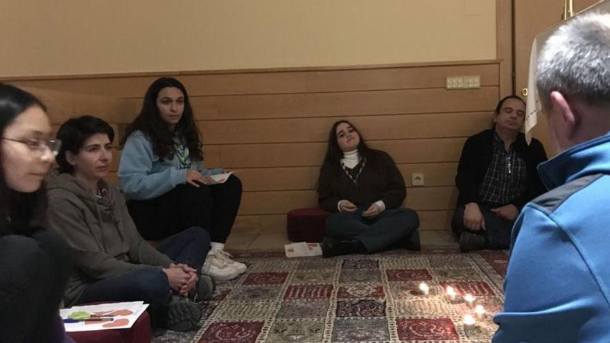 Els joves participants en la trobada de monitors a Núria | BISBAT D’URGELL