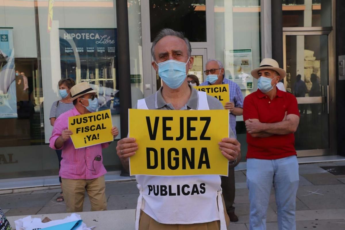 Los mayores reclaman un sistema público que garantice "una vejez digna"